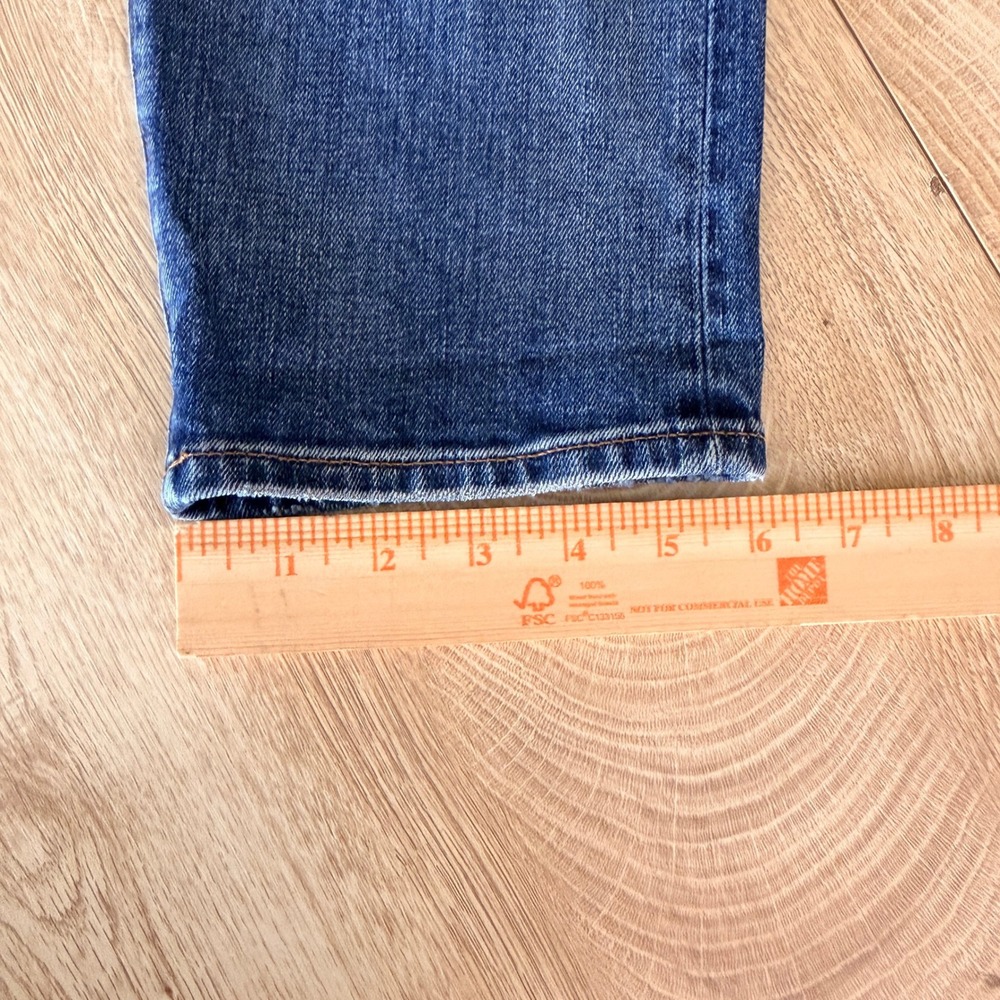 Madewell Relaxed Taper Stretch Selvedge Jeans Mens Actual 30x29 Barrington Wash - Picture 10 of 10